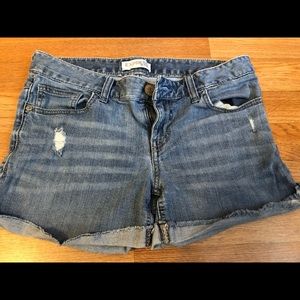 Express jean shorts